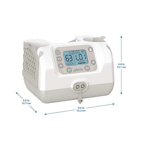 Dr. Brown's Customflow Hospital Strength Double Electric Breast Pump with Adjustable Settings, includes Breast Milk Collection Bottles, Flanges & Other Pumping Essentials - Breast Pump Gift Set thumbnail 16