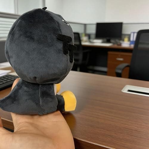 Arknights: Endfield‌ Endmin Cute Mini Plush Doll Gugugaga Little Penguin Anime Game Characters PVC Desktop Ornaments Fans Gifts 6in (Standard Style) thumbnail 5