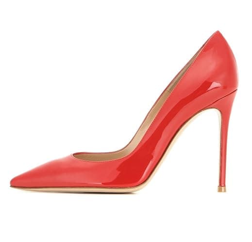 EDEFS Escarpins Pointus - Talons Hauts Femme 10 cm Talon Aiguille | Chaussures de Bureau & Soirée - Image 1