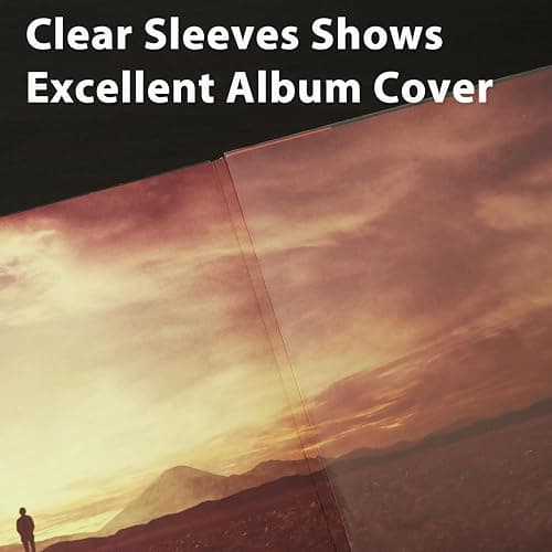 Gatefold Record Sleeves Albums Covers: 12 inch Vinyl Record Outer Sleeves 3 Mil Plastic Clear LP Protective Sleeves, 50pcs thumbnail 4