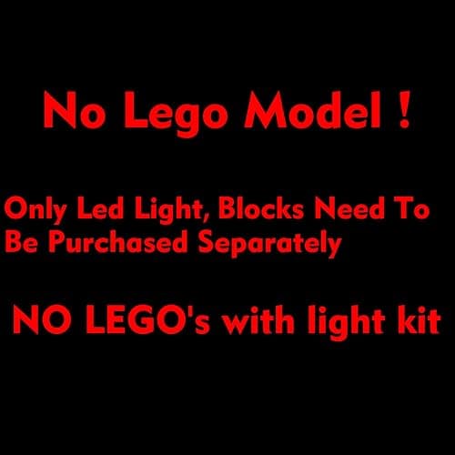 LocoLee Touch Version LED Light Kit Compatible with Lego 10375 How to Train Your Dragon: Toothless (NO Model, Only Light kit), Light Compatible with Lego 10375 -NO LEGO's with Light Kit thumbnail 2