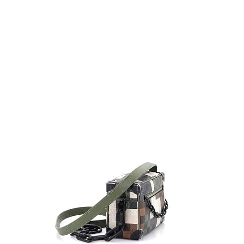 Louis Vuitton, Pre-Loved Soft Trunk Bag Damoflage Canvas Mini, Green thumbnail 2