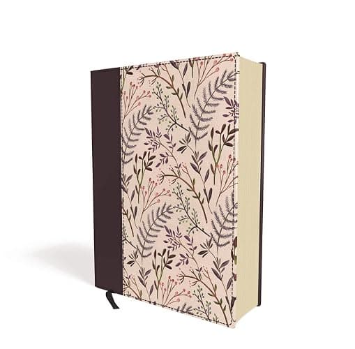NIV, Journal the Word Bible, Cloth over Board, Pink Floral, Red Letter, Comfort Print: Reflect, Take Notes, or Create Art Next to Your Favorite Verses thumbnail 10