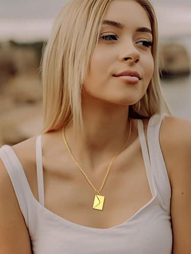 FindChic Locket Necklace for Women, Silver/Black/Rose Gold/Gold Plated Personalized Memorial Gifts, Custom Photo Jewelry for Loved Ones, Birthday Valentine's Day Keepsake, Versatile Styles Available thumbnail 6