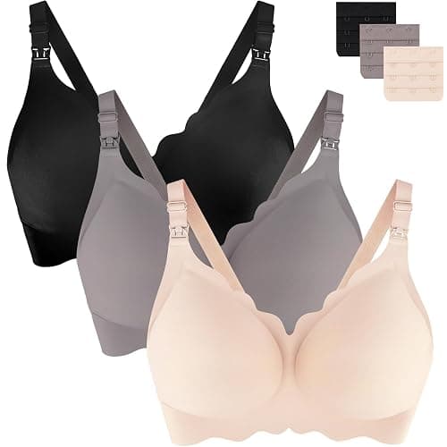 UHdod Nursing Bras for Breastfeeding, Maternity Bra for Pregnancy, Breastfeeding Bras for Women Maternity Bras for Women - Image 1