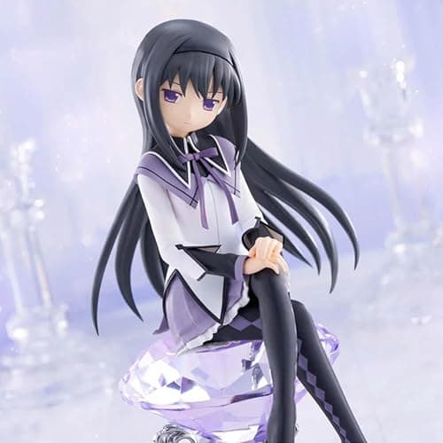 YLQANONG Akemi Homura Figures Anime KanameMadoka Miki Sayaka Figure Statues PVC Anime Action Figurine 20CM thumbnail 5