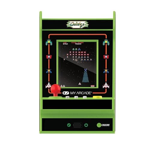 My Arcade Galaga Nano Player: 2 Games, Retro Arcade Classics | 4.8" Mini Arcades, Handheld Game thumbnail 3