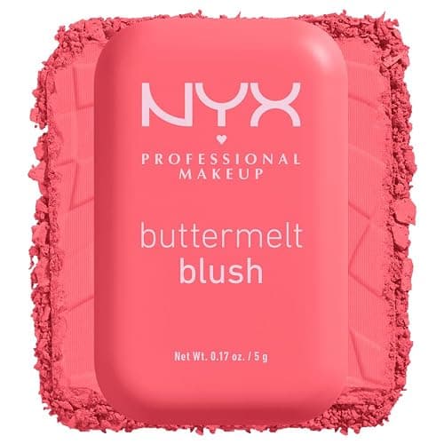 NYX Professional Makeup Buttermelt Blush, Cremige Textur mit Shea Butter, Mandelbutter & Mangobutter, Einfach zu verblenden für einen frischen Look, Farbe: U Know Butta thumbnail 11