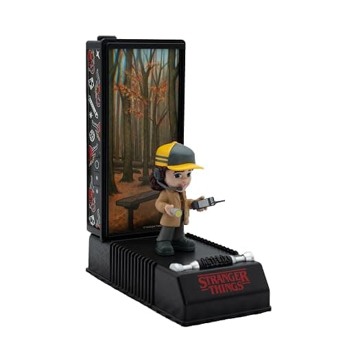 YuMe Stranger Things Walkie Talkie Collectible | Upside Down Capsule Series 3 Surprise Mini Figure & Display Stand | Netflix Merchandise | Kids, Adults & Series Fans Toy Gift | Get All 8 Characters thumbnail 3