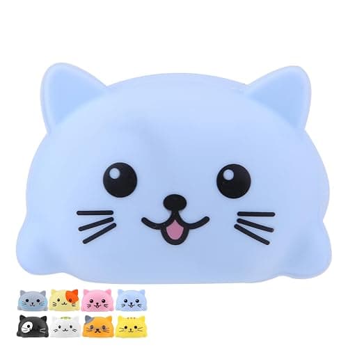 POENVFPO Musical Scale Touch Sensitive Music Piano Learning Toy Fun Cats Dogs Set for Kids Adults, Silicone Kittens Puppies Toy Gift for Friends, Colorful Set of 8 (Cat) thumbnail 8