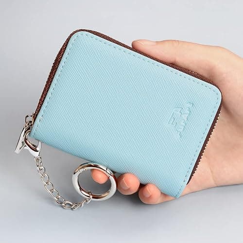 FurArt Zipper Wallet Women, RFID Blocking Credit Card Wallet, Business Card Holder, Compact Size KeyChain Wallet thumbnail 4