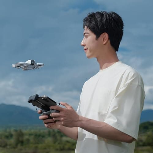 DJI Neo, Mini Drone with 4K UHD Camera for Adults, 135g Self Flying Drone that Follows You, Palm Takeoff, Subject Tracking, QuickShots, Stabilized Video, Built-In Propeller Guard (Controller-Free) thumbnail 9