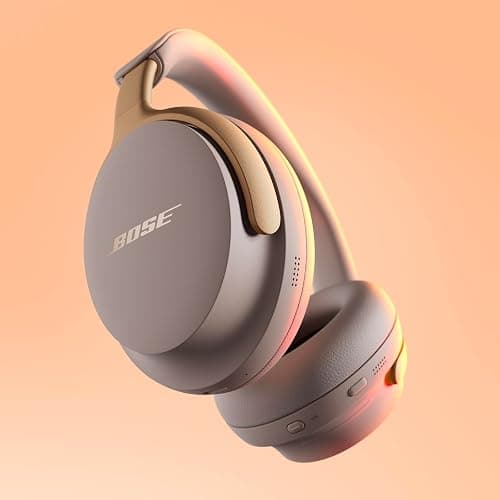 Bose QuietComfort Ultra Wireless Noise Cancelling Over-Ear Headphones - Sandstone, Base thumbnail 2
