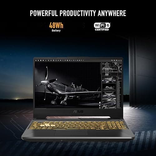 ASUS TUF Gaming A15 Gaming Laptop, 15.6” FHD 144Hz Display, NVIDIA® GeForce RTX™ 3050, AMD Ryzen™ 5 7535HS, 8GB DDR5, 512GB PCIe® Gen4 NVMe™ SSD, Wi-Fi 6, Windows 11, FA506NC-ES51 thumbnail 5