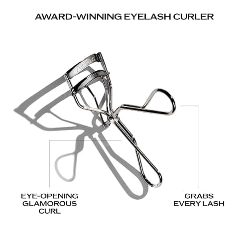 Shiseido Eyelash Curler + Two Sets of Eyelash Curler Replacement Pads (4 Pads Total) - Crimps & Curls Lashes for Perfect, Eye-Framing Fringe - Gentle & Safe thumbnail 8