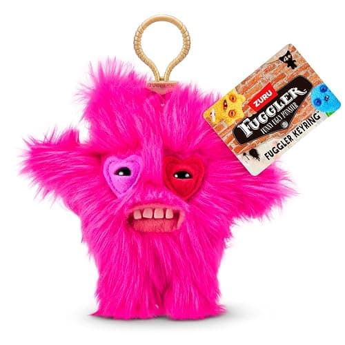 Candide, Fuggler, Key Rings, Captain Cardiac, Plush Keychain-5" thumbnail 2