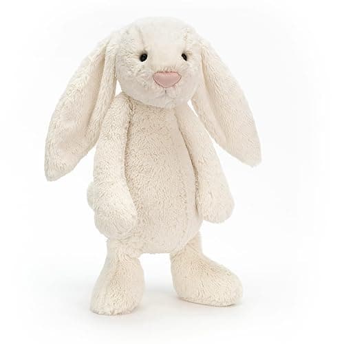 Jellycat Bashful Cream Bunny Stuffed Animal, Huge 20 inches - Rabbit and Bunny Plush Toy - Classic Children's Gift thumbnail 5
