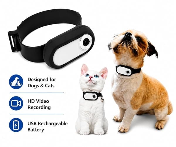 TOYDYLAN Cat Collar Camera for Cats thumbnail 3
