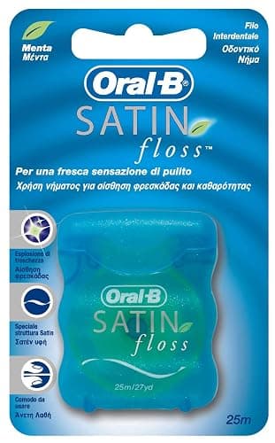 Oral-B Dental Floss Satin Floss Mint 25 Metres - Image 1