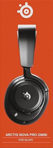 SteelSeries Arctis Nova Pro Omni - Cuffie wireless Hi-Res, 96kHz/24bit, ANC, Mic ClearCast Pro, Filtro antirumore IA, App mobile, Mix 2,4GHz + BT, OmniPlay PC+PlayStation+Xbox - Grafite thumbnail 19