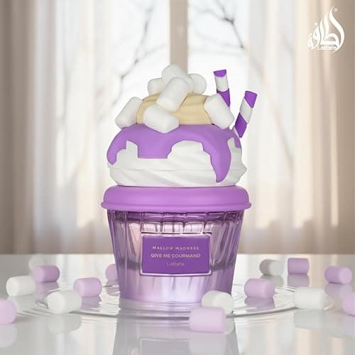 Lattafa Mallow Madness Eau de Parfum Give Me Gourmand Collection, Sweet Gourmand Fragrance, Marshmallow & Vanilla, Spray Form, 75ml, Long-lasting thumbnail 6