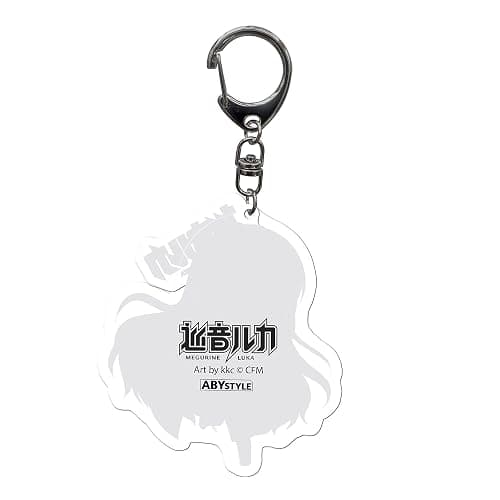 ABYSTYLE Hatsune Miku Megurine Luka Acrylic Keychain with Charm 2.25" Anime Manga Accessories Merch Gift thumbnail 2
