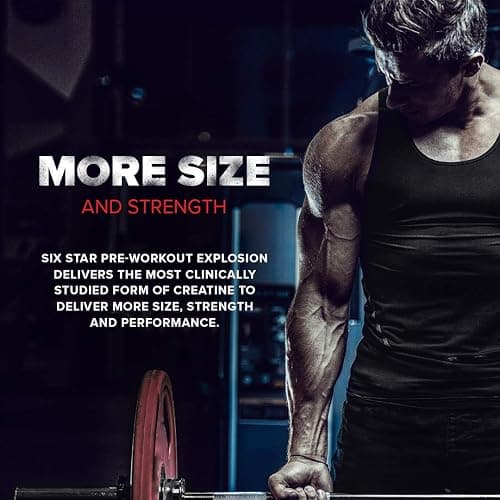 Six Star Pre-Workout Explosion, Fruit Punch (30 Servings) - Preworkout Energy Powder Supplement for Men & Women - Workout Drink Mix with L-Tyrosine & Beta Alanine - Sports Nutrition Products thumbnail 7