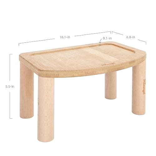 Niteangel Anti-Slide Hamster Wheel Platform for Super-Silent, Acrylic, Wooden, and Cloud Series Wheels (Small) thumbnail 7