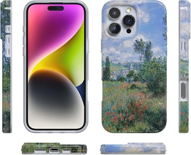 Casely iPhone 16 Pro Max Case | Monet's View | The Met Museum | Compatible with MagSafe | Classic Ultra Slim Design thumbnail 8