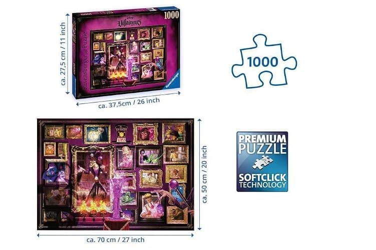 Ravensburger Disney Villainous: Dr.Facilier 1000 Piece Jigsaw Puzzle for Adults - 16523 - Every Piece is Unique, Softclick Technology Means Pieces Fit Together Perfectly thumbnail 3