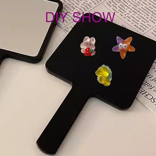 60 Pack Assorted Plastic Craft Patches- Craft Embellishments for Scrapbooking, Card Making & Handmade Projects Creations,Decoration Colorful thumbnail 4