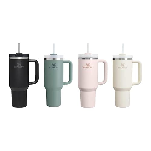 STANLEY 1913 Quencher H2.0 Flowstate Tumbler 1.2L - Cold for 11 Hours - Iced for 48 Hours - Metal Water Bottle with Straw, Handle and Lid - Dishwasher Safe - Travel Mug for Cold Drinks - Shale thumbnail 9