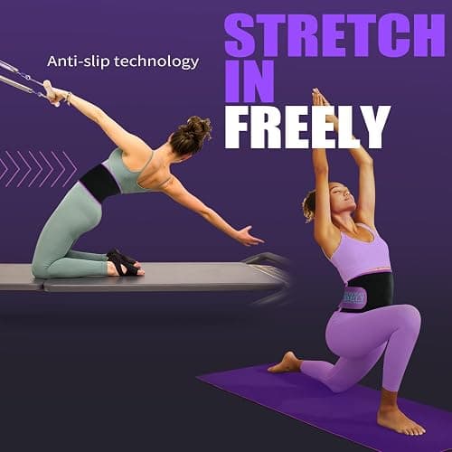LKV Waist Trainer for Women Band Belt Waist Cincher Trimmer Sauna Waist Trainer Slimming Stomach Wrap for Workout thumbnail 6