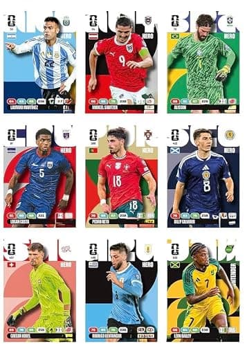 Panini World Cup 2026 Soccer Trading Pack of 8 Soccer Cards + Bundle with hassentials Sticker World Cup Cards thumbnail 3