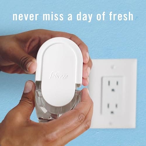 Febreze Odor-Fighting Fade Defy PLUG Air Freshener Baked Cinnamon Apple, Cranberry Crumble, .87 fl. oz. Oil Refill, 2 of Each thumbnail 9