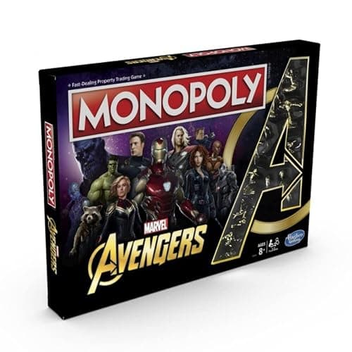 Hasbro Gaming Monopoly Avengers Board Game, 2 Players, Ages 8+ - Image 1