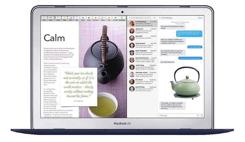 UESWILL Compatible with MacBook Air 13 inch Case 2010-2017 Release Model A1369 A1466, Smooth Matte Hard Shell Case Cover + Microfibre Cleaning Cloth, Navy Blue thumbnail 4