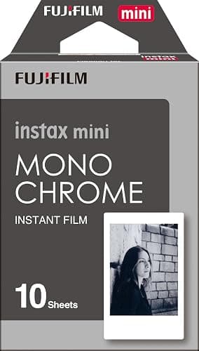 Fujifilm Instax Mini Instant Film Monochrome 3-Pack Bundle Set, Mono Chrome (10 x 3 = 30) # 337556 for Mini 90 8 70 7s 50s 25 300 Camera SP-1 Printer thumbnail 2