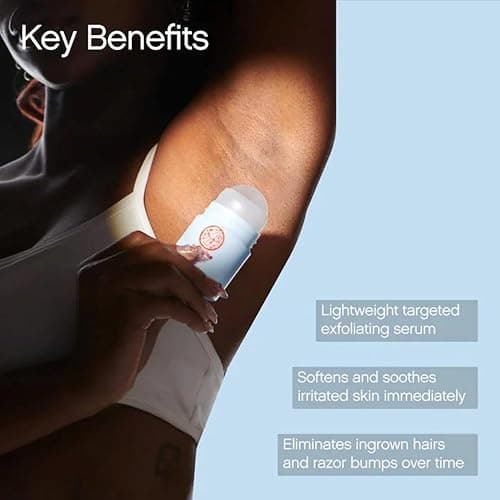 Topicals High Roller Ingrown Hair Serum | Roll-on Tonic to Soothe and Calm Irritated Skin on Face, Armpits and Bikini Areas | Contains Salicylic and Glycolic Acid | Vegan and Cruelty-Free (1.7 Fl Oz) thumbnail 2