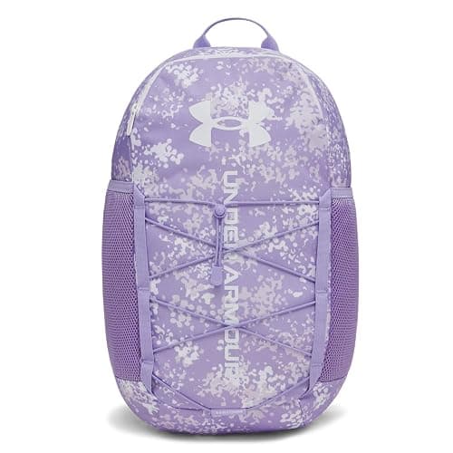 Under Armour Unisex Hustle Sport 6.0 Backpack, (539) Transparent/Transparent/White, One Size Fits Most - Image 1