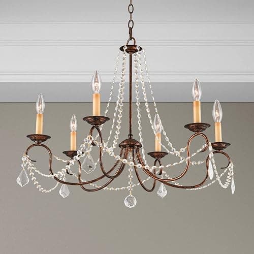 Livex Lighting 6516-71 Pennington 6 Light Chandelier, Hand Applied Venetian Golden Bronze thumbnail 5