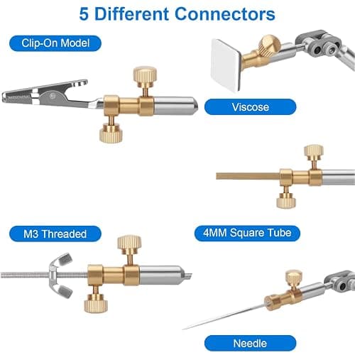 OVDSF Stop Motion Armature Kits,Stop Motion Animation Rigging and Winder, with 5 Connectors for Animators, Time-Lapse, Product Photography, and Creative Projects (26CM) thumbnail 5