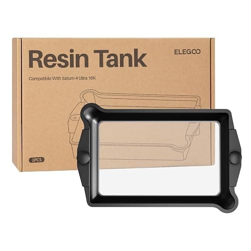ELEGOO Resin Tank for ELEGOO Saturn 4 Ultra 16K 3D Printer, Original Resin Vat with PFA Release Liner Pre-Installed - Image 1