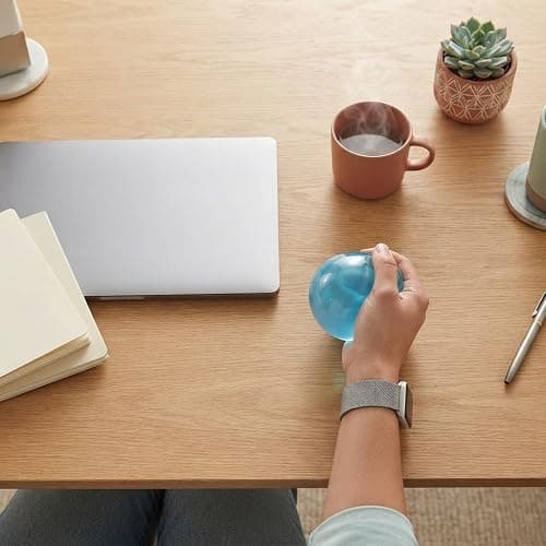 Coconut Oil Squishy, New Coconut Oil Stress Ball Sensory Squeeze Toy for Kids Teens & Adults, Soft Squishy Fidget Toy for Stress Relief, Anxiety Relief, Desk Squishies Toy Gift thumbnail 4