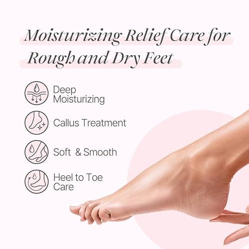PETITFEE Rose Petal Satin Foot Mask (5pairs) - Intensive Nourishing Socks, Rose Scented Foot Repair Masks with Peptide, Collagen, Shea Butter, Urea for Silky Smooth Feet, Foot Treatment, Body Mask thumbnail 3