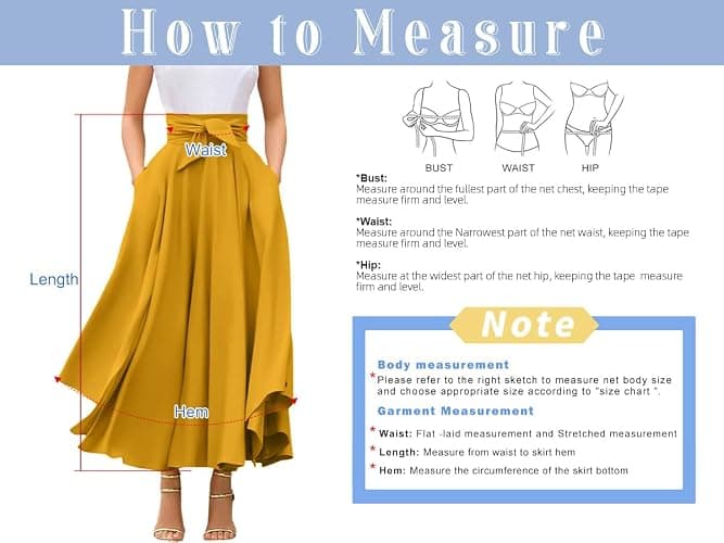 chouyatou Women's Elegant High Waisted Side Slit Irregular Bohemian Maxi Skirt with Pockets thumbnail 5
