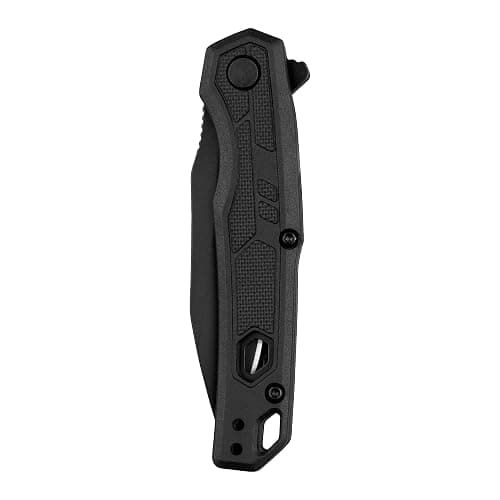 Kershaw Appa Folding Tactical Pocket Knife, SpeedSafe Opening, 2.75 inch Black Blade and Handle, Small, Lightweight Every Day Carry thumbnail 4