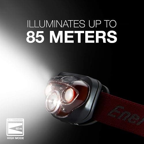Energizer Vision HD+ LED Headlamp, Water Resistant Bright Headlamp with Digital Focus, Camping Gear and Emergency Light, Batteries Included, Pack of 1 thumbnail 4
