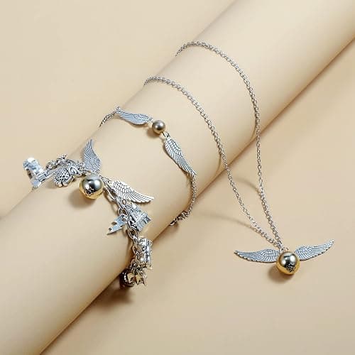 Fancy Space Enchanted Wizard Charm Bracelet for Her – Adjustable Handmade Magic Jewelry – Valentine’s Day & Birthday Gift for Girls, Teens & Women thumbnail 3