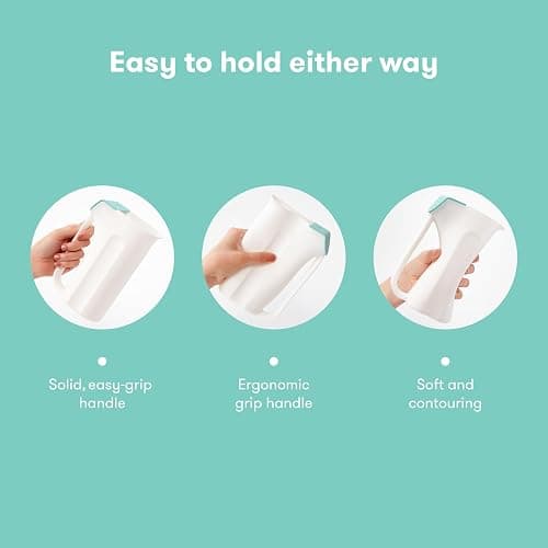 Frida Baby Control The Flow Bath Rinse Cup | Rinser Cup for Hair + Body | Easy Grip Handle + Removable Rain Shower thumbnail 5